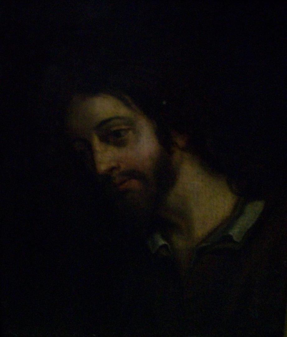 Estudo de cabeça masculina by Autoria não identificada ;