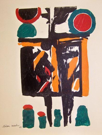 Untitled by Aldemir Martins by Aldemir Martins