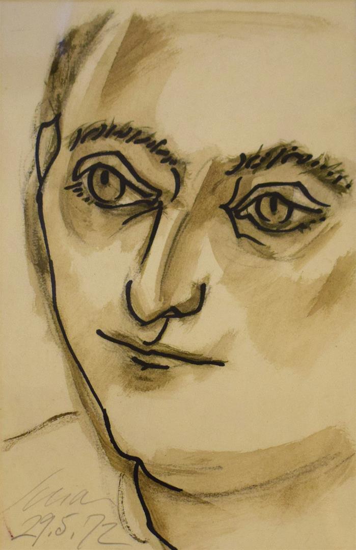 Autorretrato by Carlos Scliar